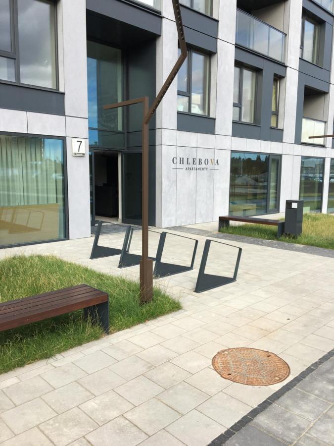 Apartamento Ekskluzywny Apartament Chlebova Gdansk Exterior foto